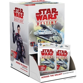 Star Wars Destiny - Across the Galaxy - Booster Box Display (36 Booster Pakker)